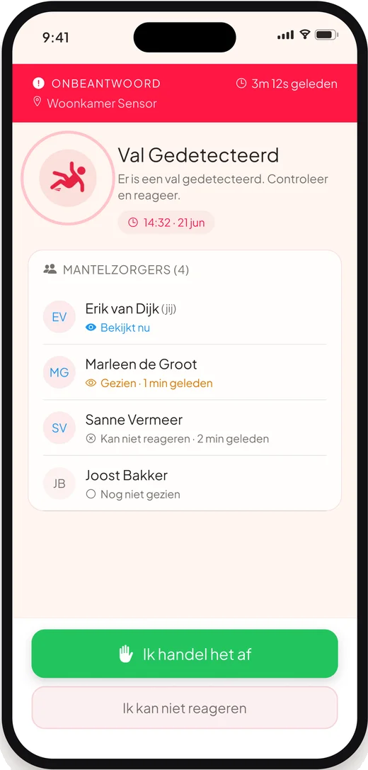 En mocht je een keer vallen